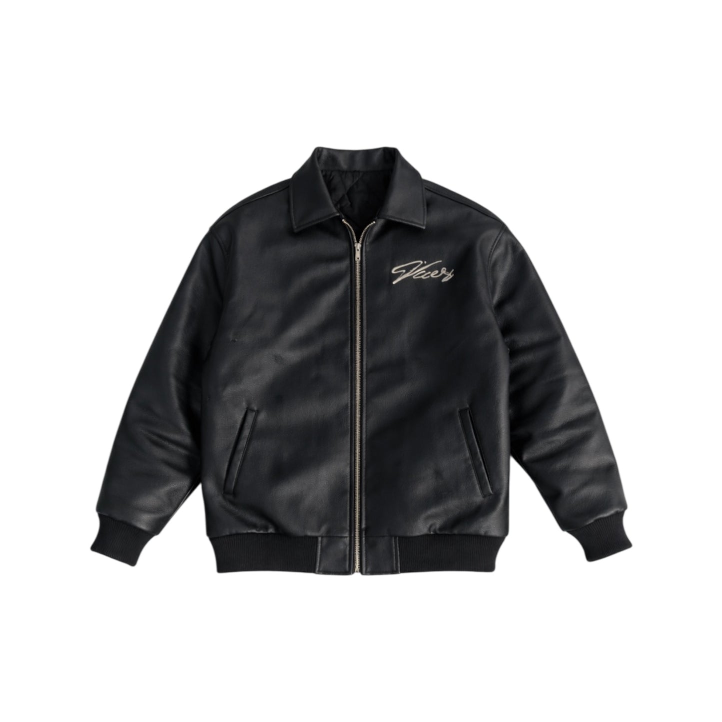 Signature Leather Coat