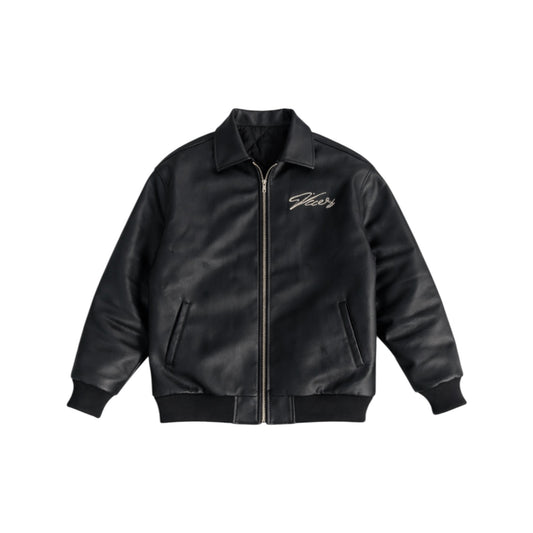 Signature Leather Coat